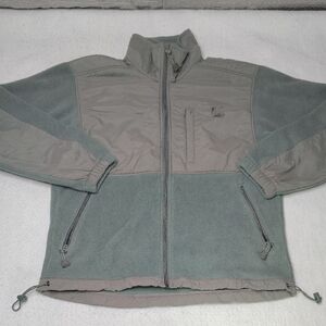 Tactical Tailor Fleece Jacket Size Large Full‎ Zip Olive Army Polartec Pack Sack